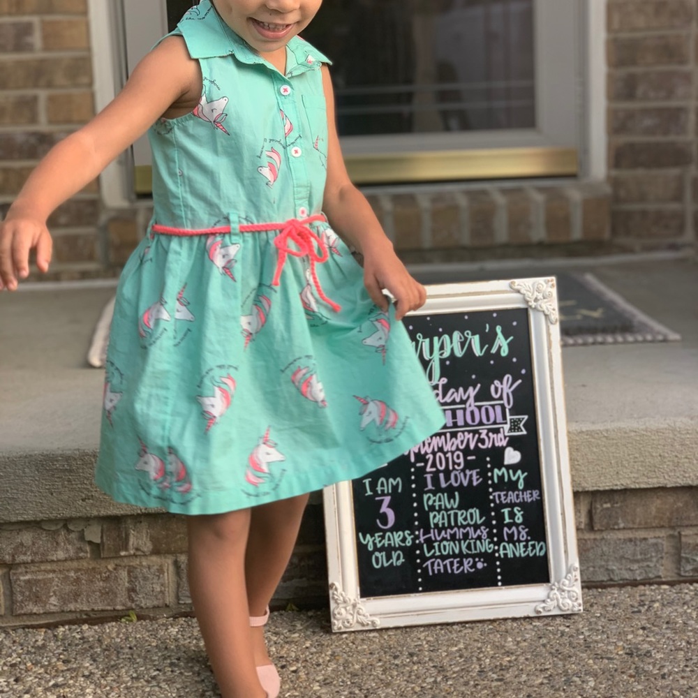Carter’s unicorn dress 2t